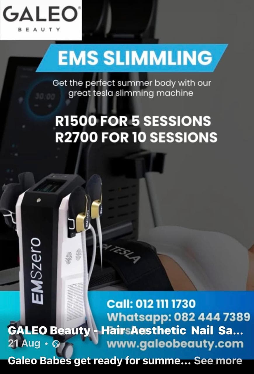 Galeo Beauty EMS slimming machine package special